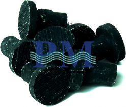 Coral Plugs - Black Small (100 packs)